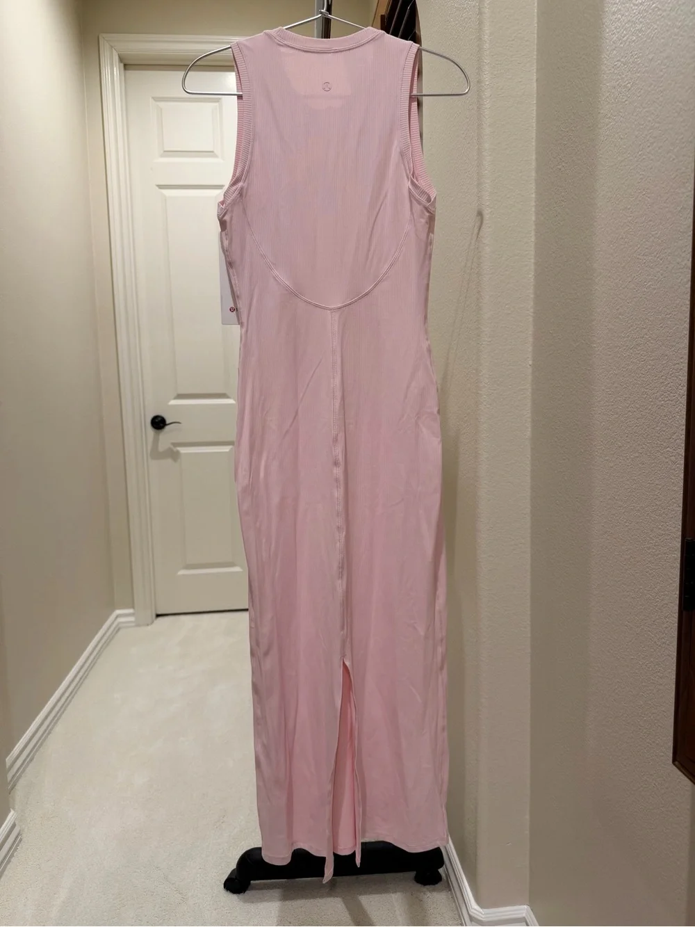NWT Lululemon All Aligned Ribbed Midi Dress Strawberry Milkshake STMI Size 4